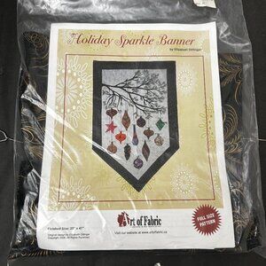 Art of Fabric | Holiday Sparkle Banner